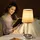 monzana Tischlampe Lumière 2er-Set Taupe