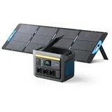 Anker SOLIX C800 (Plus) Tragbare Powerstation, Solargenerator für Camping, Wohnmobil, Reisen, Stromausfall (Solarpanel optional)