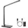 Mafiti Schreibtischlampe LED Dimmbar Tischlampe 5 Farb und 3 Helligkeitsstufen, Augenfreundliche Nachttischlampe, USB-Anschluss für Leser, Kinder, Büro-Schwarz