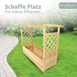 holz4home Pflanzkasten 128 x 103 x 44 cm Natur