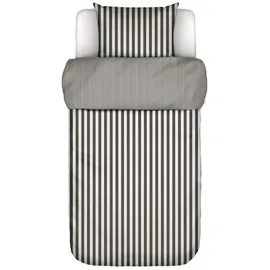 Marc O'Polo Classic Stripe Gestreift Grau 135 x 200 cm + 80 x 80 cm