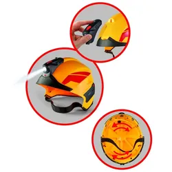Simba - 108101000 - Feuerwehr Helm Rosenbauer mit Licht