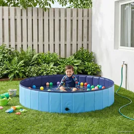 vidaXL Faltbares Hundeschwimmbecken 120 x 120 x 30 cm (3416316)