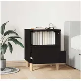 vidaXL Nachtschrank 40 x 35 x 50 cm Schwarz