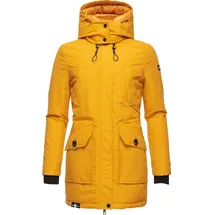 Navahoo Winterjacke gelb / schwarz XS