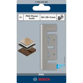 Bosch Hobelmesser 82 x 29 x 3 mm 2 Stück