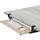 Relaxdays Tastaturablage 65 x 24 cm, ausziehbar, klemmbar, ergonomisch, Tastatur Schublade Unterbau, Holzoptik, natur