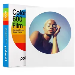 Polaroid 600 Color Film Round Frame 8x