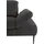W.Schillig Eckcouch Leder 3-Sitzer Grau