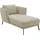 Schöner Wohnen Chaiselongue "Pearl - 5 Jahre Hersteller-Garantie, auch in Bouclé. Recamiere, bequem", beige (sand), B:101cm H:71cm T:161cm, 96% Polyester, 4% Polyacryl, SCHÖNER WOHNEN-KOLLEKTION, Sofas, Chaiselongue, Maße (B/H/T): 101/71/161 cm, Füße aus Metall