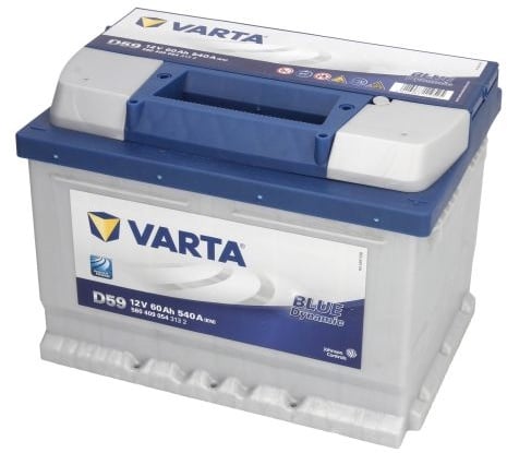 Starterbatterie VARTA D59 Blue Dynamic Autobatterie 12V 60Ah 540A