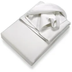 SETEX Molton-Matratzenauflage 90x200 cm wasserdicht, weiss