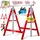 Masko Arbeitsbock Leder 800-1300 mm rot