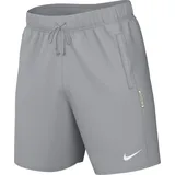 Nike FD7748-012 M NK DF SI FLC 8IN Short Shorts Herren Wolf Grey/White Größe L