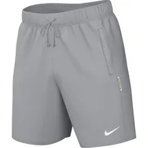 Nike FD7748-012 M NK DF SI FLC 8IN Short Shorts Herren Wolf Grey/White Größe L