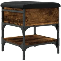 vidaXL Schuhbank 42 x 45 x 42 cm Räuchereiche
