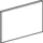 Geberit Abdeckplatte Omega 115082SI1 115,0 x 1,0