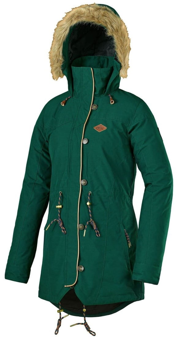 Picture Katniss Women Snowboardjacke emerald  L  