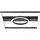 Brilliant Maureen 1 LED-Deckenleuchte 40x40 cm schwarz