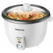 TAURUS Reiskocher grau/weiß 1,8 l