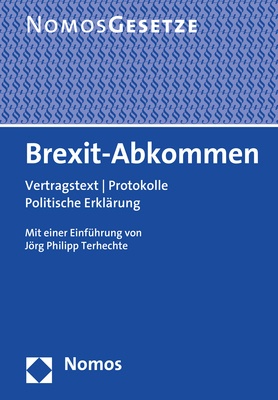 Brexit-Abkommen - Jörg Philipp Terhechte  Kartoniert (TB)
