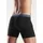 BENCH Langer Boxer unifarben schwarz L 3er Pack