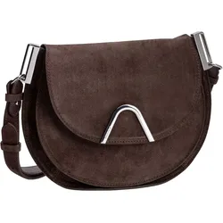 Coccinelle Saddle Bag Sunup Suede Umhängetaschen   Braun Damen 