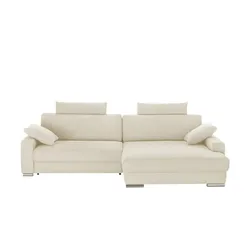 medium Ecksofa  Marilyn , beige , Maße (cm): B: 310 H: 88 T: 182