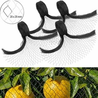 4er-Set Vogelschutznetze für Obstbäume, 10 x 2 Meter, 28x28 mm Maschen