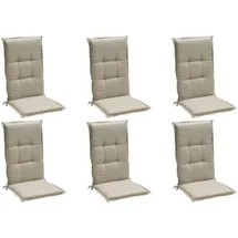 GO-DE Hochlehner Auflage 50 x 120 cm Creme 6 St.