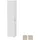 Keuco Edition 11 Hochschrank 35 x 170 x 37 cm Cashmere/Glas cashmere satiniert