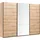 mömax Schwebetürenschrank Rabina 270 x 210 x 60 cm Braun