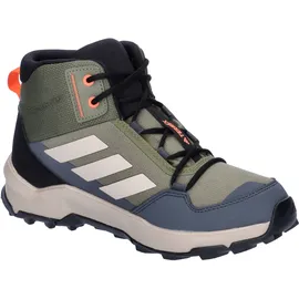 Adidas TERREX AX4R MID K IF6518 39 1/3 - Olive Strata/Wonder Beige/Orange, - 39 1/3