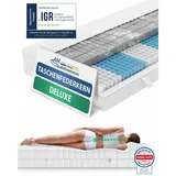 AM Qualitätsmatratzen 3D Deluxe Taschenfederkernmatratze 180 x 200 cm H3
