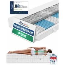 AM Qualitätsmatratzen 3D Deluxe Taschenfederkernmatratze 180 x 200 cm H3