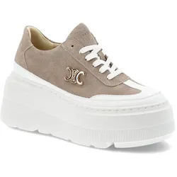 Beige Sneakers Armodo Plateauschuhe, 41