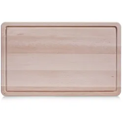 Schneidebrett 45 x 28 cm Holz Braun