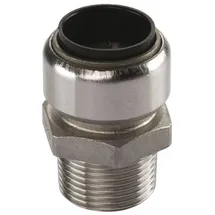 Seppelfricke Tectite Edelstahl Steckfitting Übergangsverschraubung Außengewinde 28 mm - 1" Dvgw
