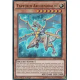 SR02-DE000 - Tapferer Archendrache - Ultra Rare - DE - im Set mit Ultrapro Toploader - Yugioh