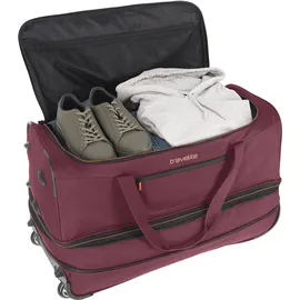 Travelite Basics 2-Rollen L 71 cm / 89 l bordeaux