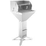 THÜROS T3 4-Fuß Direkt Plus Holzkohlegrill Edelstahl
