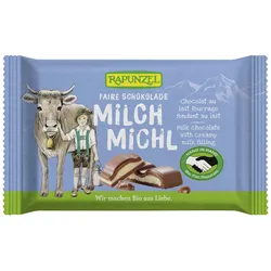 Rapunzel - Milch Michl Schokolade mit Milchfüllung 100 g