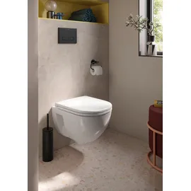 Duravit D-Code Wand-WC mit WC-Sitz Weiß Hochglanz