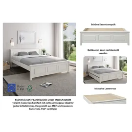 OTTO home ERIK 180 x 200 cm Weiß