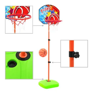 vidaXL Kinder Basketballkorb und Ball Set