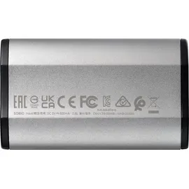 A-Data SD810 1 TB USB-C 3.2 Gen 2x2 Silber SD810-1000G-CSG