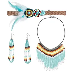 Indianer Squaw Schmuck Set