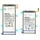 AccuCell Akku-Set Original Samsung für Galaxy Z Fold 2 5G, Typ EB-BF916ABY + EB-BF917ABY