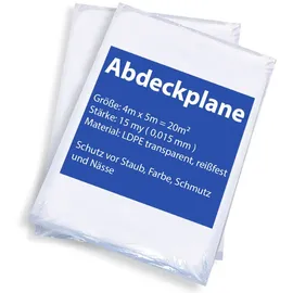 Vago-Tools Abdeckfolie Plane 4 x 5 m