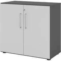 bümö smart Aktenschrank 80 x 74,8 x 42 grau